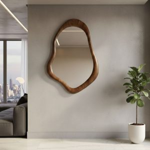 cadre miroir en bois​