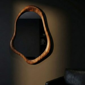 cadre miroir en bois​