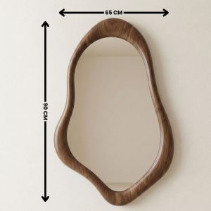 cadre miroir en bois​
