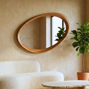 miroir en bois​