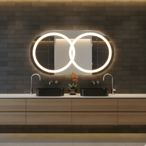 miroir led salle de bain​