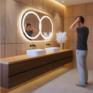 miroir led salle de bain​