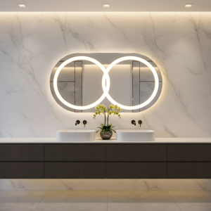 miroir led salle de bain​