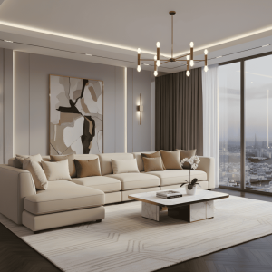 salon marocain moderne simple