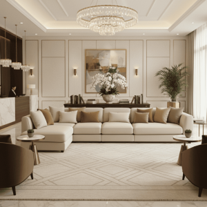 salon marocain moderne simple