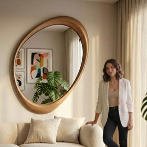 miroir marocain bois​