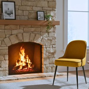 chaise en tissu​