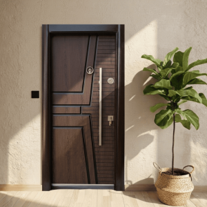 la porte blindée