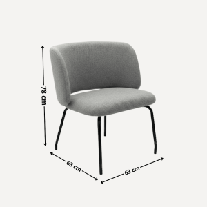 chaise metal​