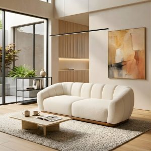 canapé en bois moderne​