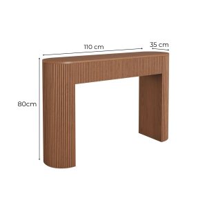 Console Noyer moderne