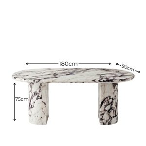 table à manger marbre