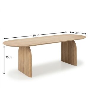 Ivona, table à manger bois – Image 3