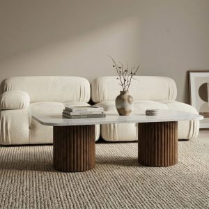 table basse marbre