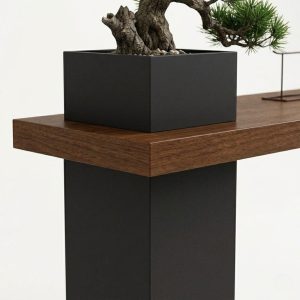 console en bois