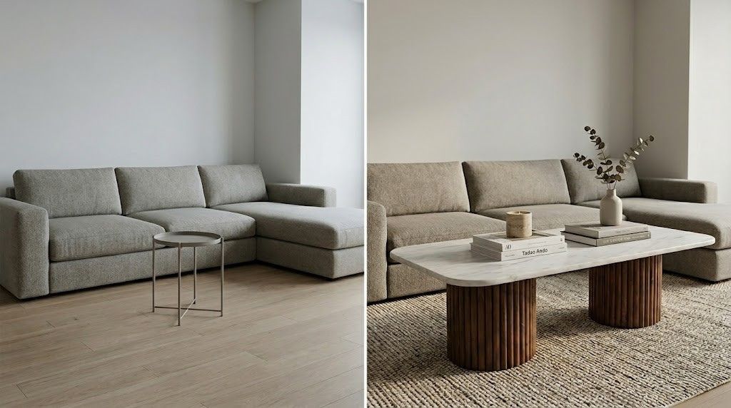 table basse marbre