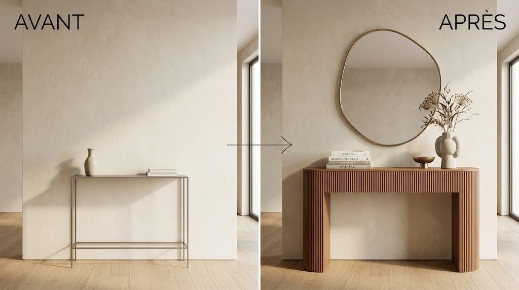 Console Noyer