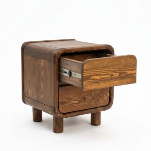 table de nuit en bois