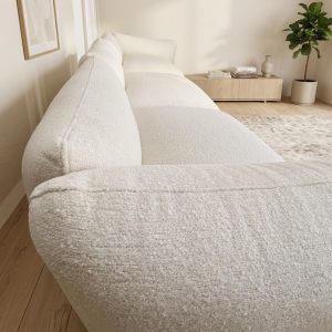détails canapé modulable très moelleux moderne Tissu Vital