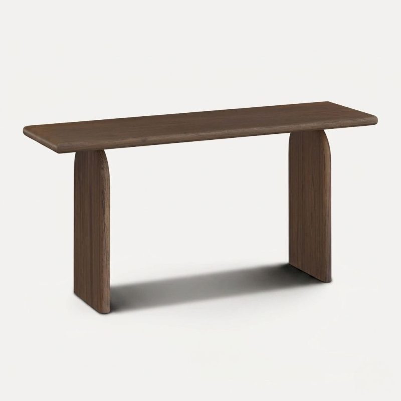 console en bois massif