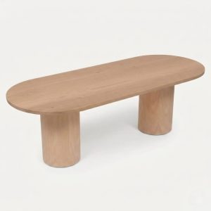 table ovale en chêne