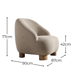 Marga, fauteuil confortable design – Image 3