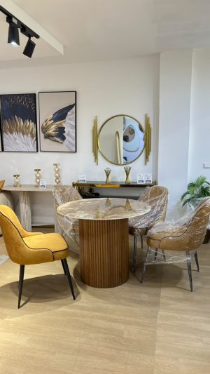 AURA, table à manger ronde céramique – Image 3