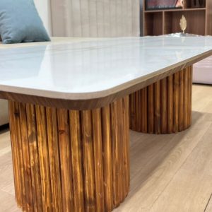 OPALE, table basse céramique effet marbre – Image 5